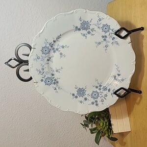 Christina Porcelain Bavarian Blue Plate